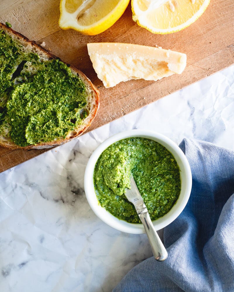 vegetarian pesto pasta | pesto and potatoes