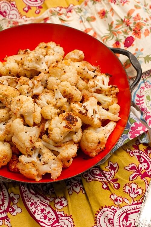 Roasted garlic Cauliflower