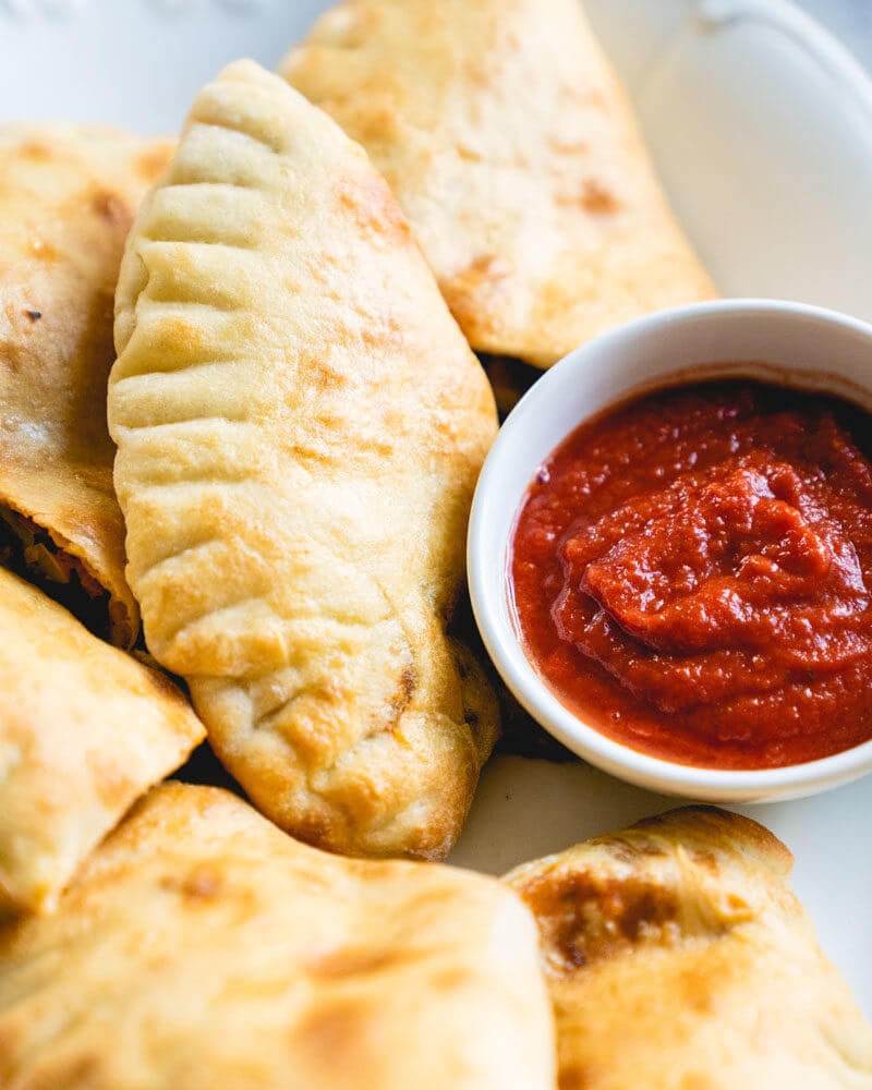 Homemade calzone