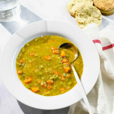 Instant pot split pea soup