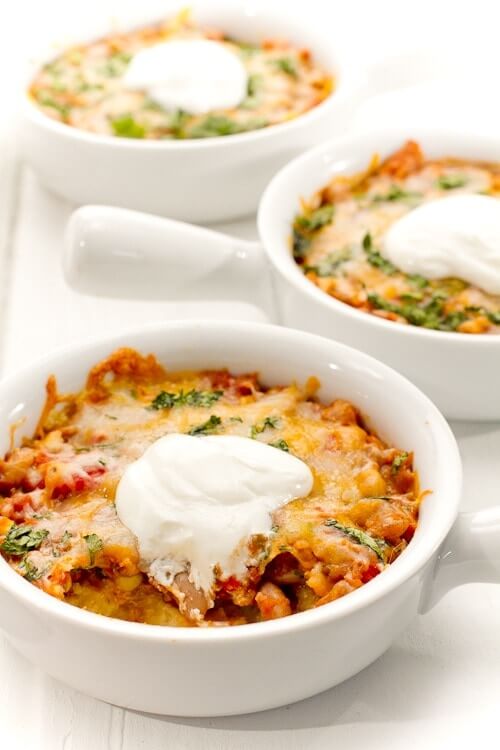 Vegetarian Tamale Pie