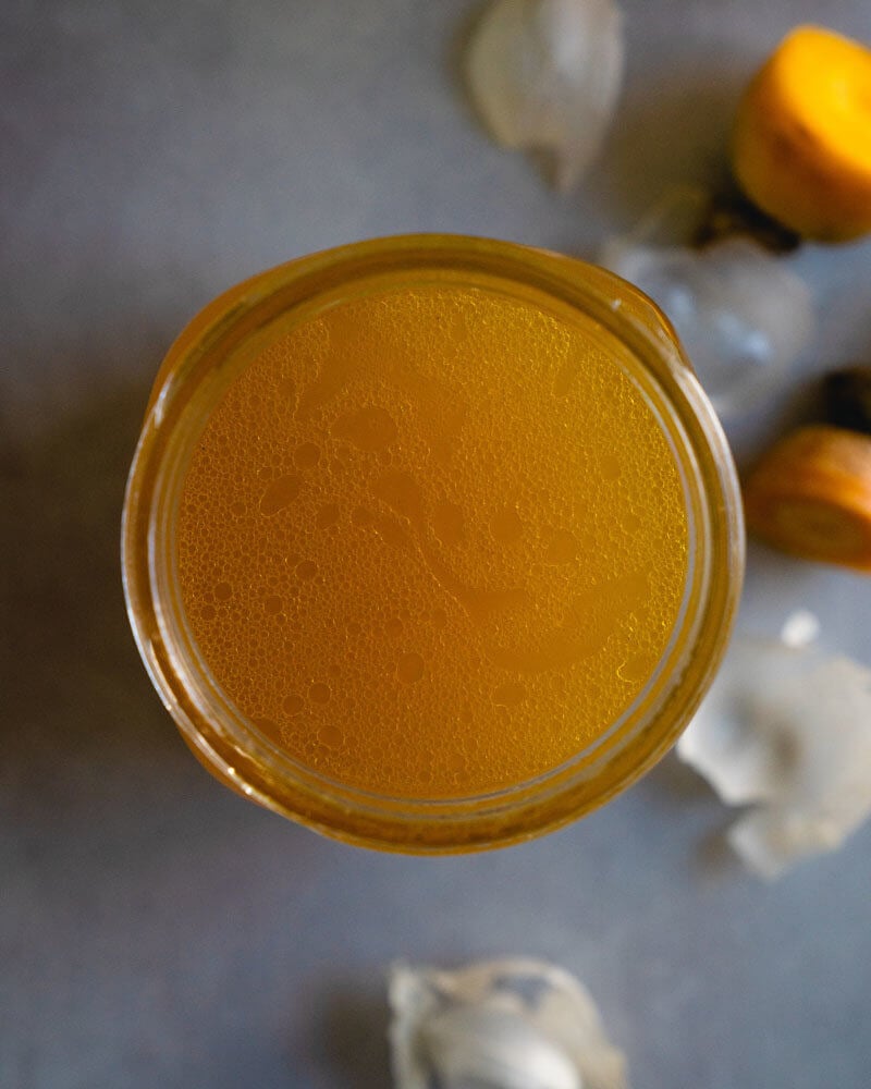 Homemade Vegetable Broth | Vegan broth