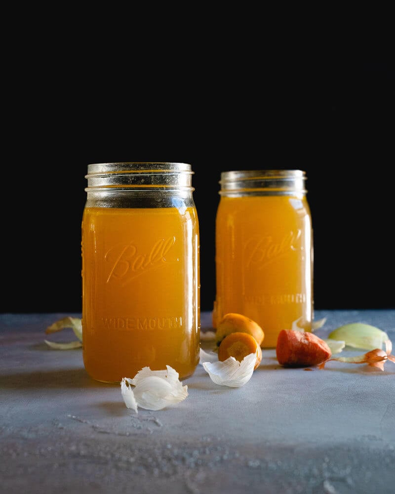 Homemade Vegetable Broth | How to make vegetable broth