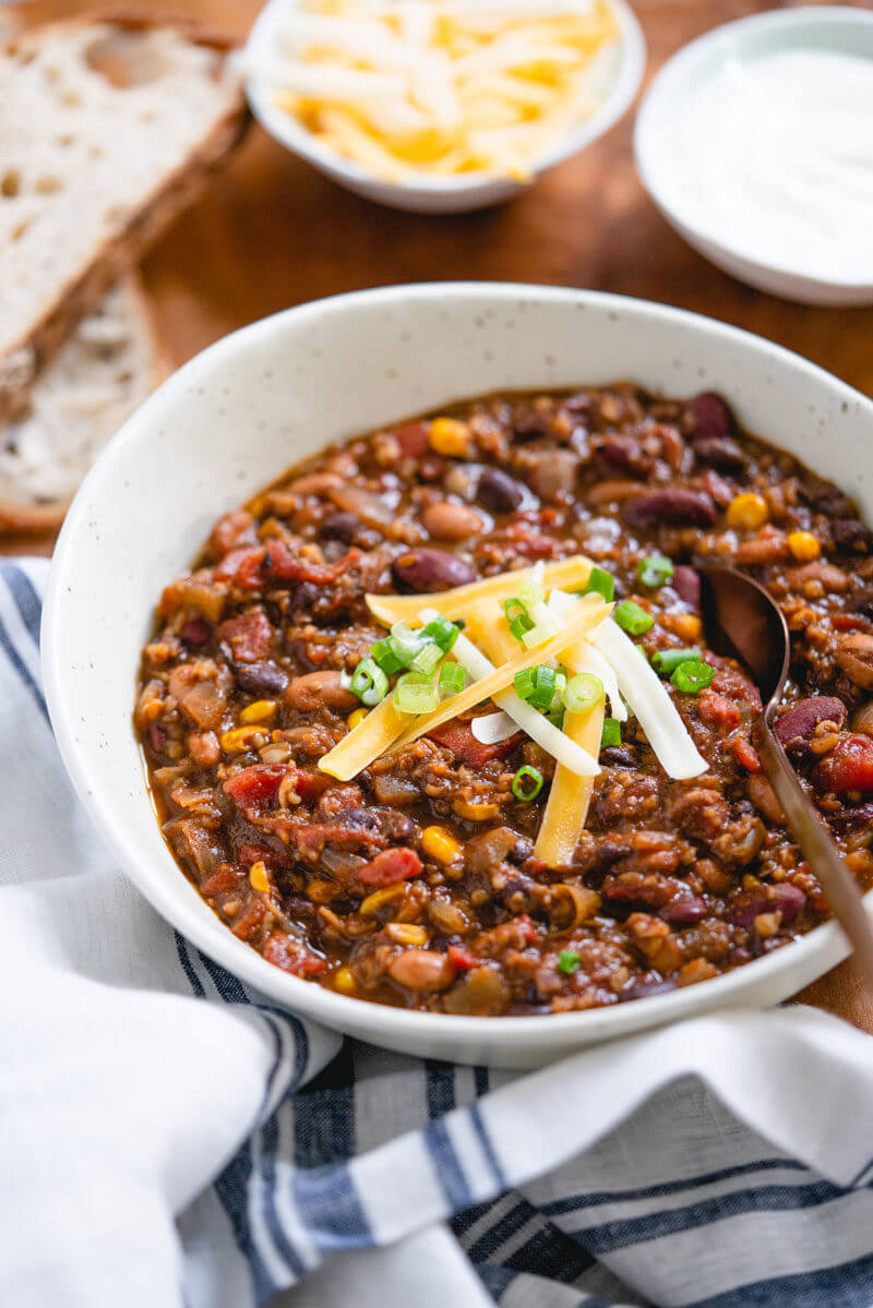 Easy Vegetarian Chili