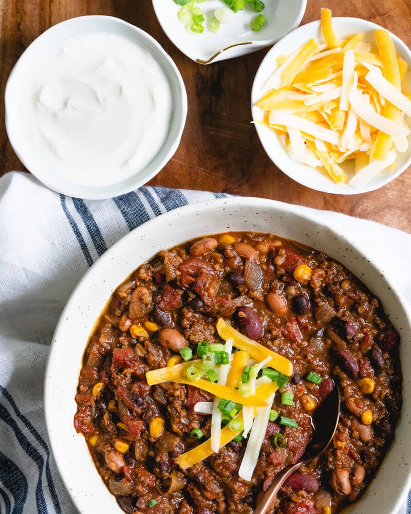 Healthy Veggie Chili 