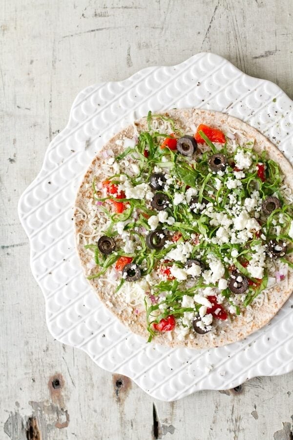 Greek quesadillas