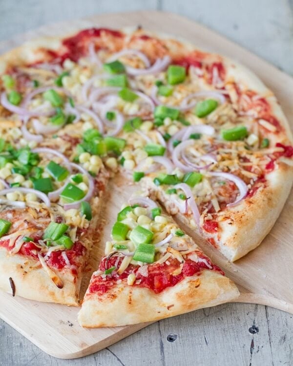 Cajun pizza