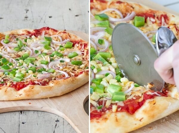 Cajun pizza