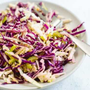 Vinegar Coleslaw Recipe | Healthy Coleslaw Recipe