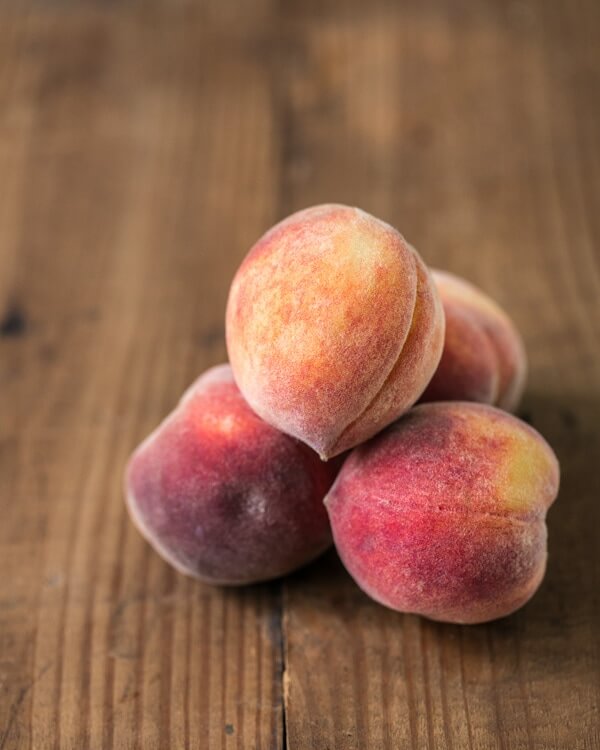 Tomato peach salad | peach and tomato salad | peaches
