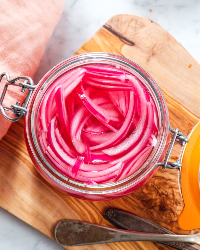 Quick Pickled Red Onions