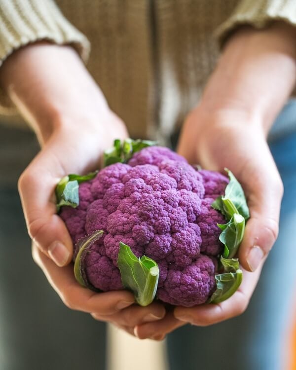 purple cauliflower