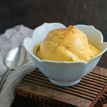 Pumpkin Frozen Yogurt