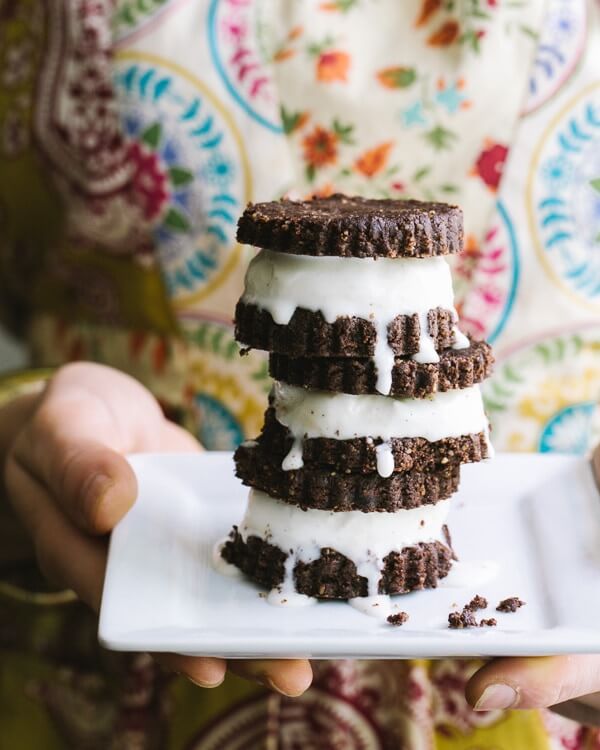 Brownie Ice Cream Sandwiches