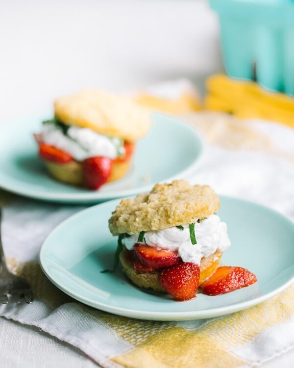 How to make healthy strawberry shortcake