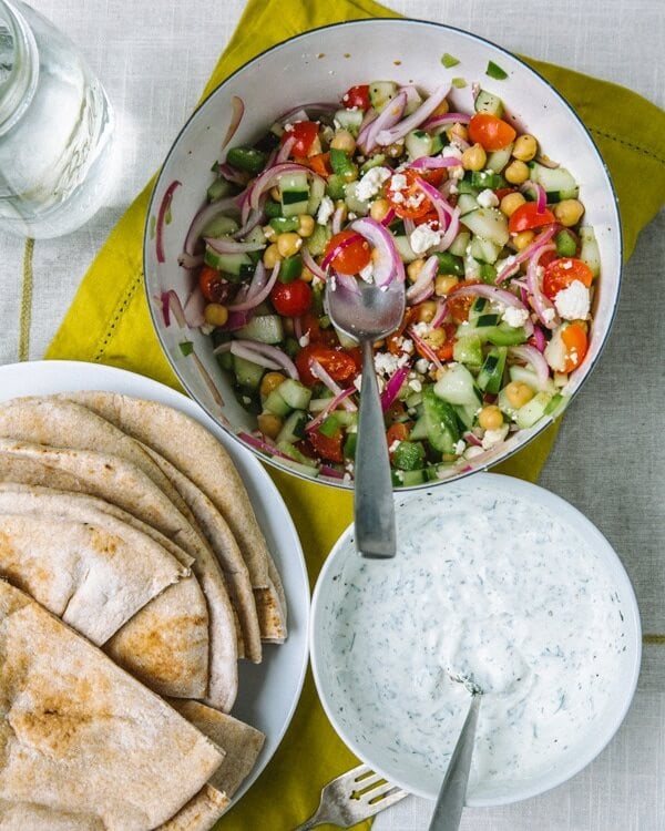 Greek Pita Sandwiches