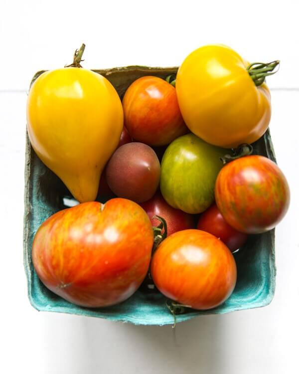 Heirloom Tomato Salsa Cruda