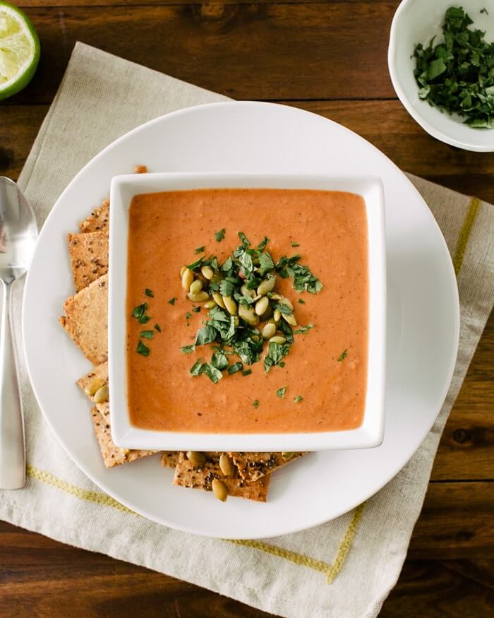 Tomato Lime Indian Soup Recipe