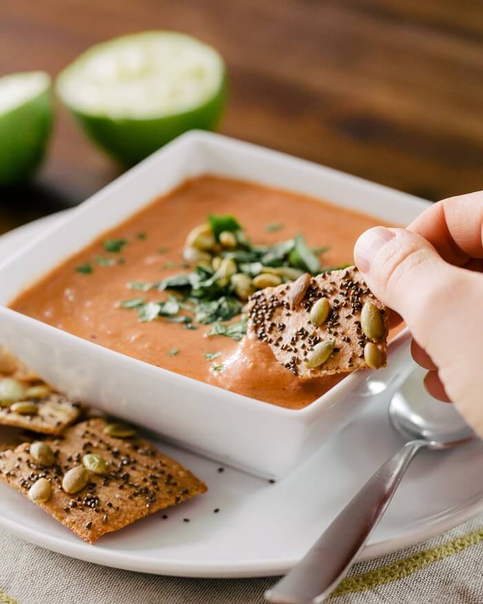 Tomato Lime Indian Soup Recipe