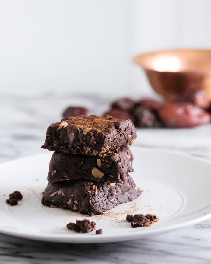 Raw brownies