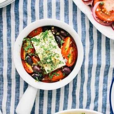 Baked feta