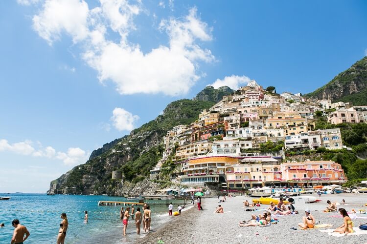 Best Beaches in Amalfi Coast | Positano