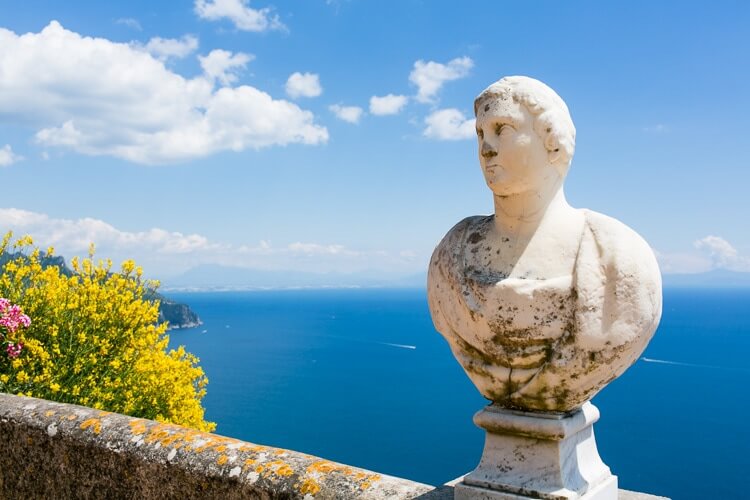 Amalfi Coast Italy | Terrace of Infinity | Ravello | Villa Cimbrone