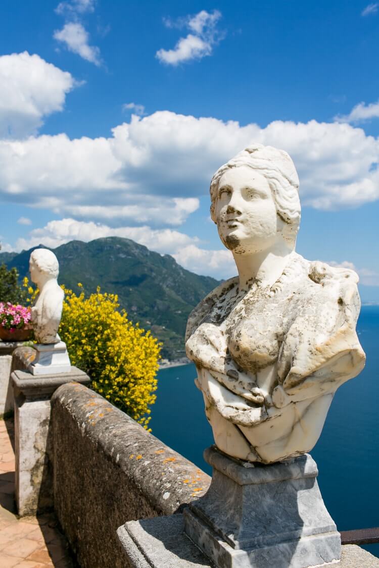 Amalfi Coast Italy | Terrace of Infinity | Ravello | Villa Cimbrone