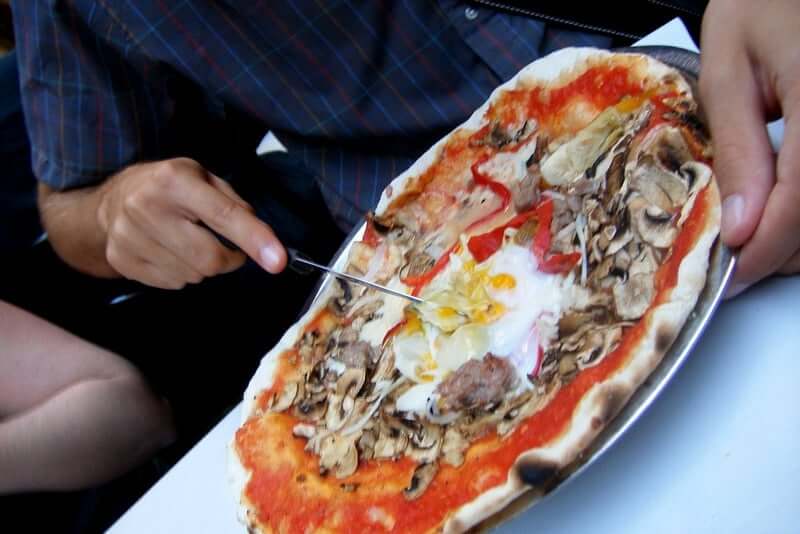 egg Pizza