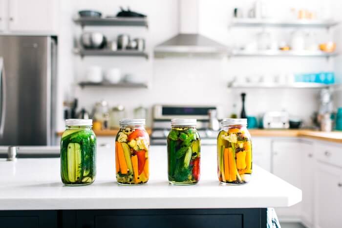 Quick pickled vegetables