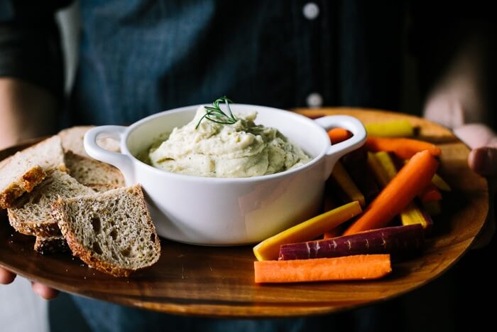 Garlic Herb White Bean Dip