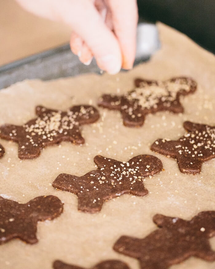 Soft Gingerbread Cookies with turbinado sugar | Gingerbread cookie recipe