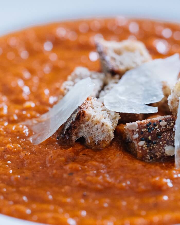 Tomato Artichoke Soup | A Couple Cooks