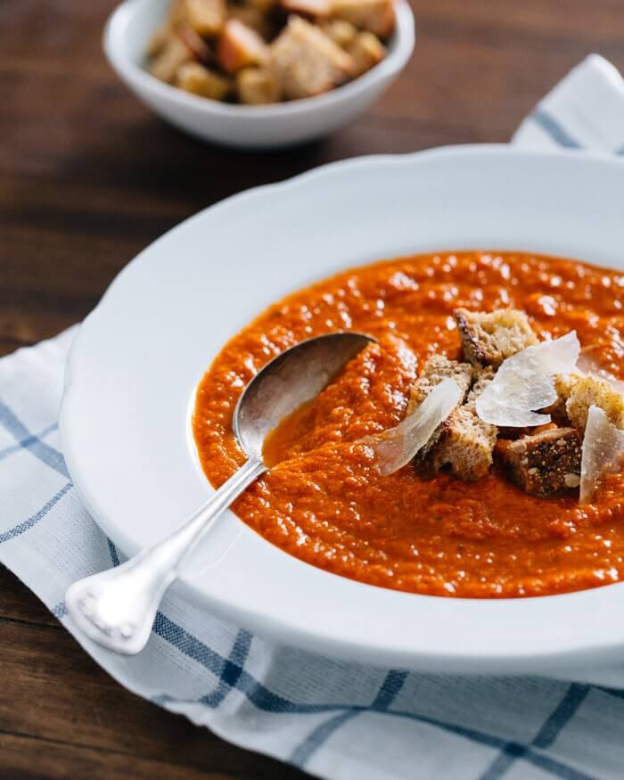 Tomato Artichoke Soup | A Couple Cooks
