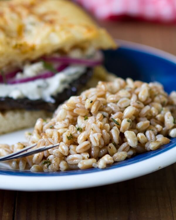 Farro with mushrooms | What is farro