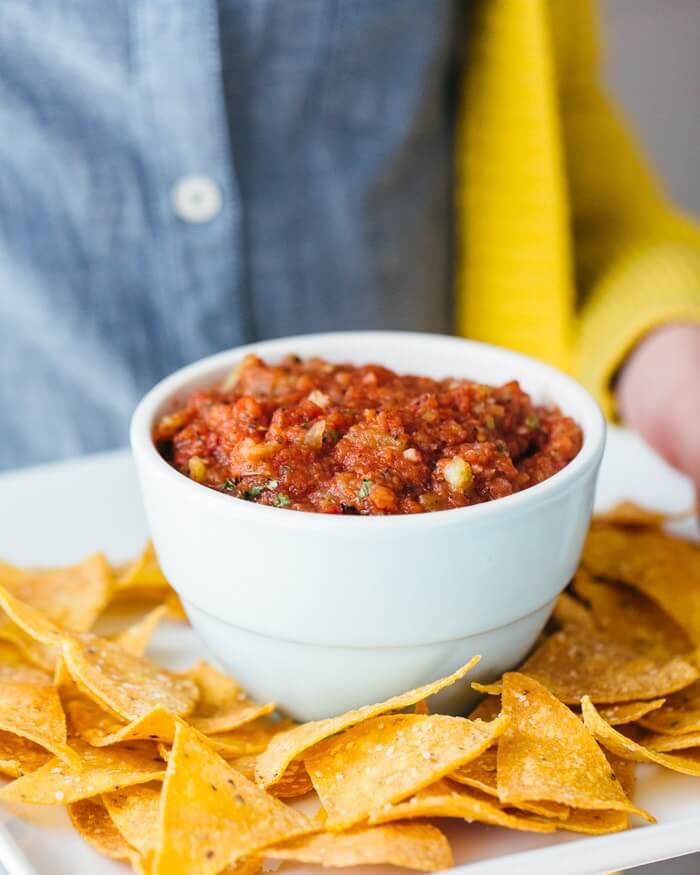 Homemade tortilla chips