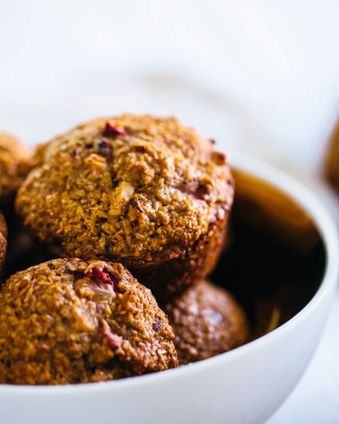 Strawberry Rhubarb Muffins