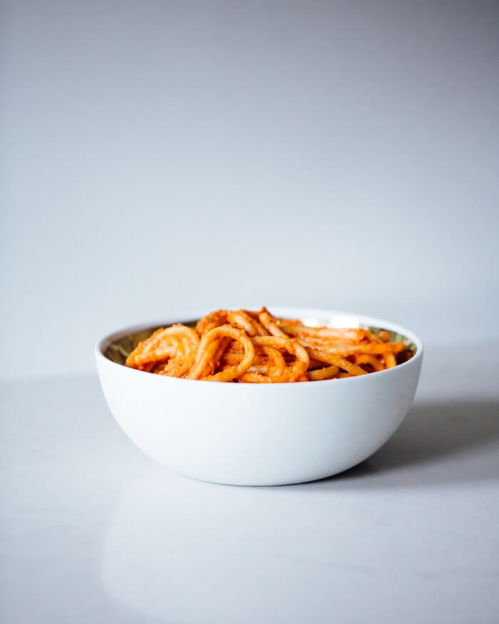 Creamy Pasta Marinara | A Couple Cooks