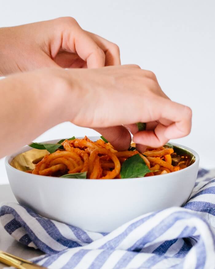 Creamy Pasta Marinara | A Couple Cooks