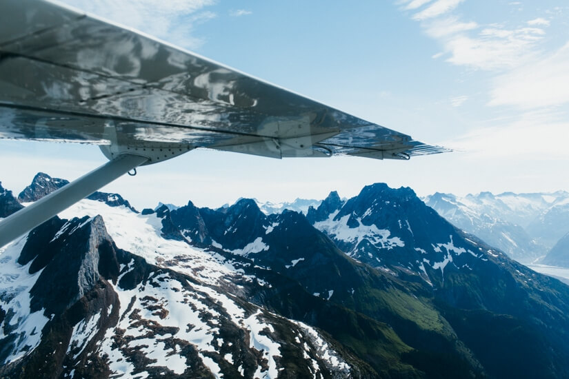 Flying | Glaciers | Skagway Alaska