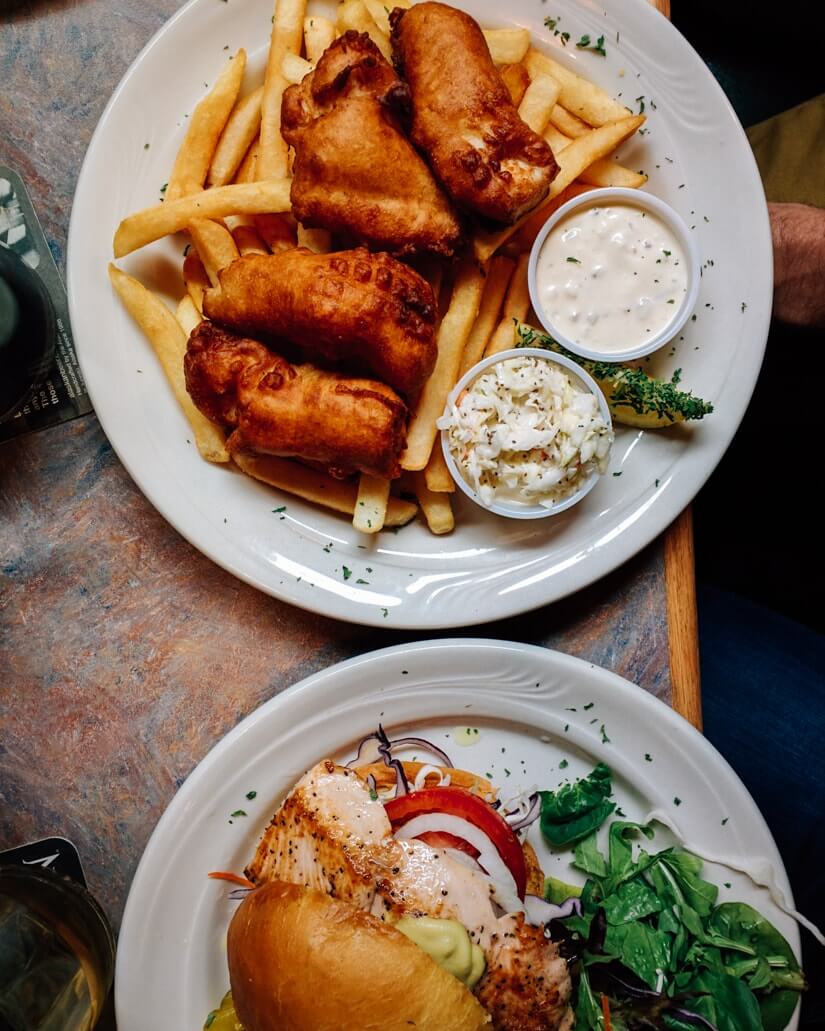Things to do in Skagway Alaska | Fish and chips
