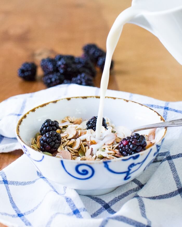 Coconut Apricot Muesli Cereal | How to make muesli