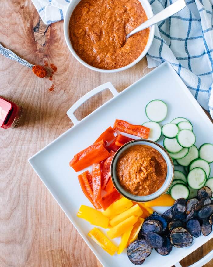 Romesco sauce dip