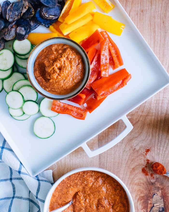 Romesco sauce dip