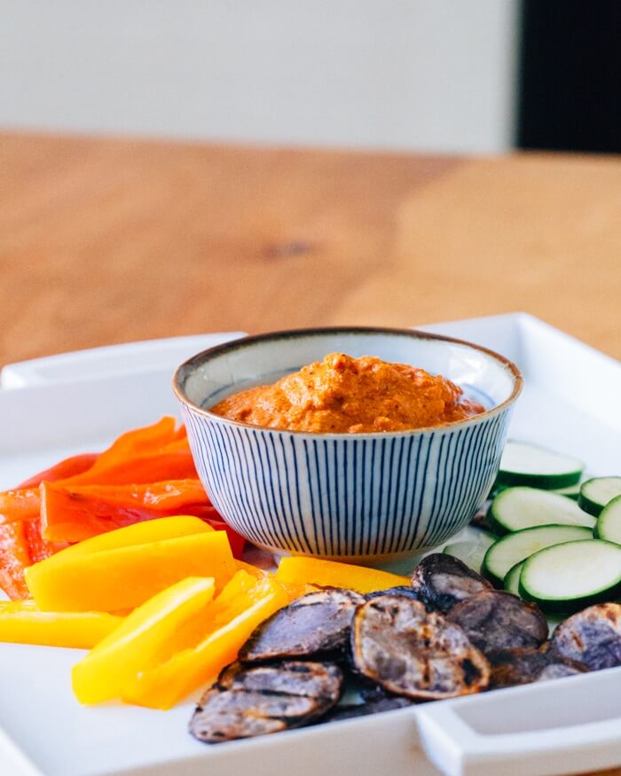 Romesco sauce dip