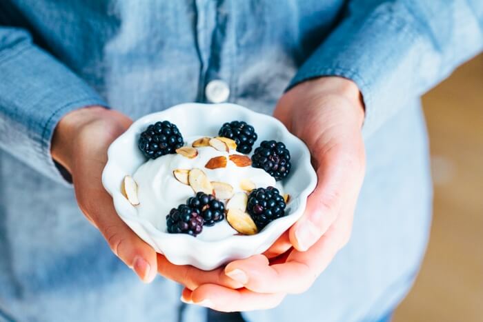 Berries with Yogurt Whipped Cream | A Couple Cooks