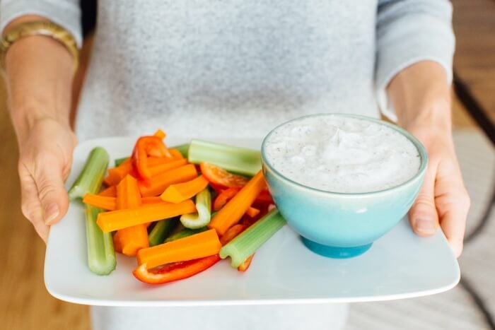 Greek yogurt dip | Ranch dip recipe