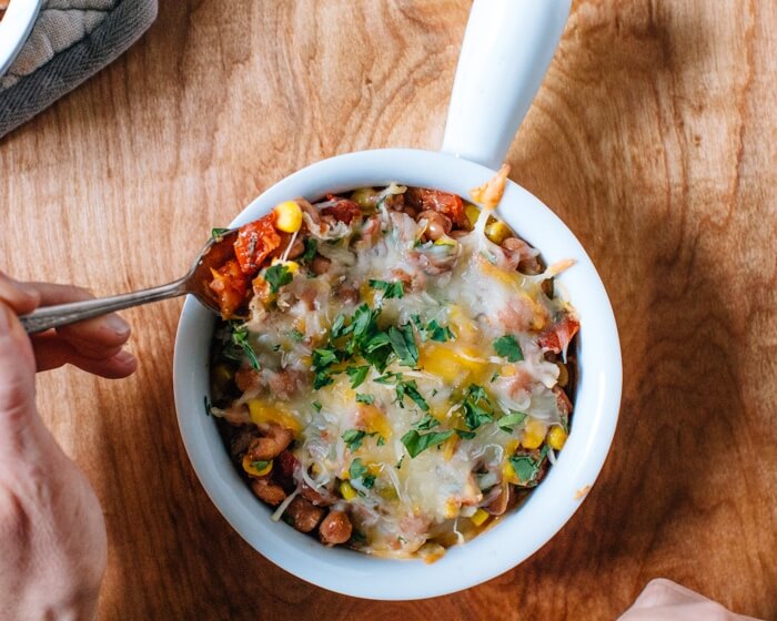 Mexican vegetarian main dish
