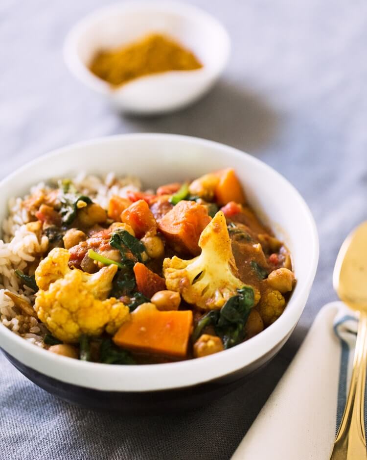 Cauliflower curry recipe