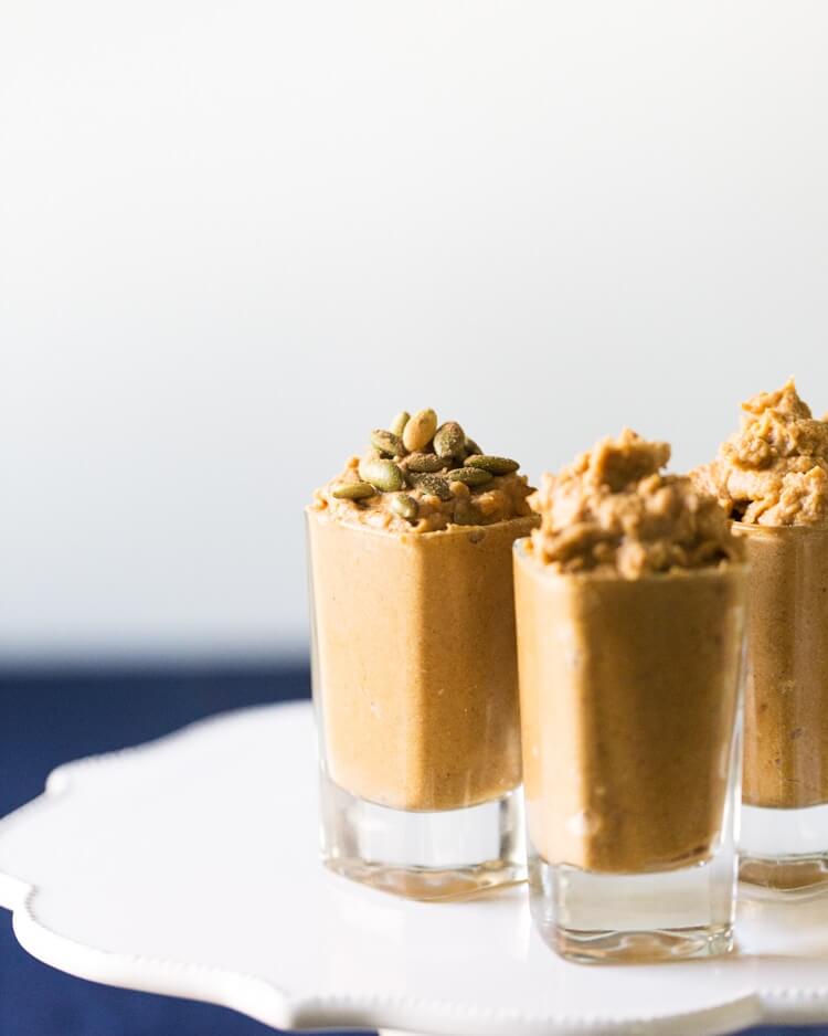 Pumpkin mousse